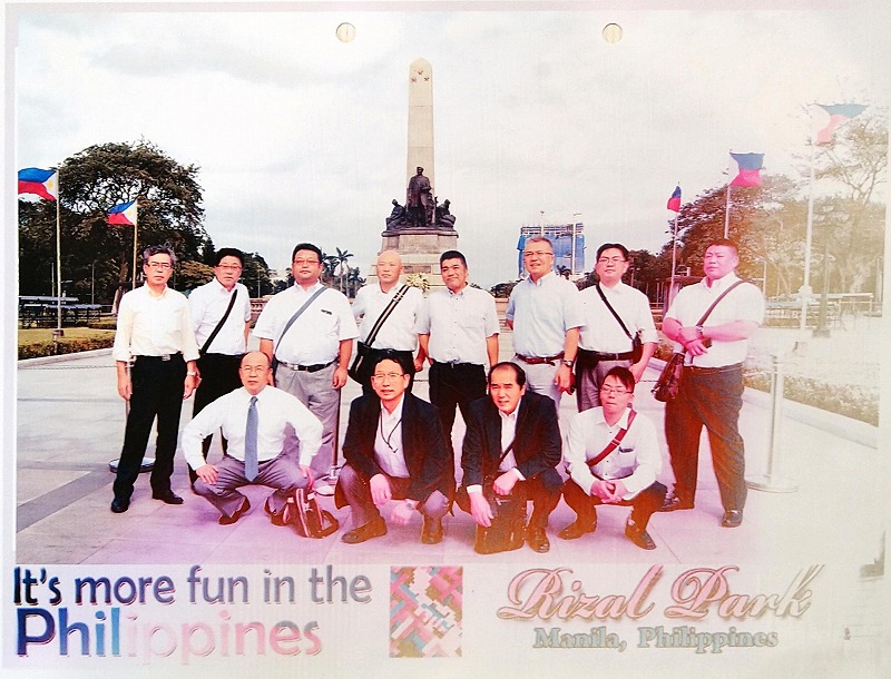 リサール記念公園にて